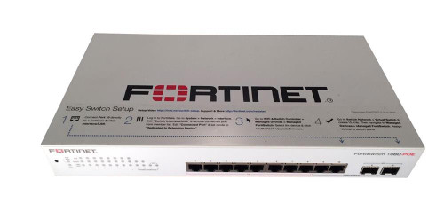 FS-108D-POE Fortiswitch-108d-Poe Layer 2 PoE Gigabit Ethernet Switch 8port RJ-45 (Refurbished)