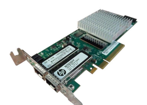 92085Y HP Dual-Ports SFP+ 10Gbps 10 Gigabit Ethernet PCI Express 2.0 x8 Server Network Adapter for ProLiant Servers