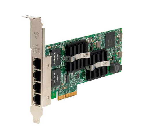 D96950-005 Intel PRO/1000 VT Quad-Ports RJ-45 1Gbps 10Base-T/100Base-TX/1000Base-T Gigabit Ethernet PCI Express 1.1 x4 Server Network Adapter