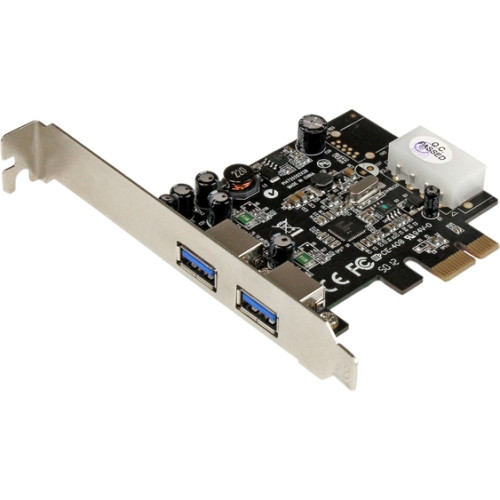 PEXUSB3S25 StarTech Dual Port PCI Express SuperSpeed USB 3.0 Adapter