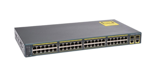 WS-C2960-48TC-L-DDO Cisco Catalyst 2960 48-Ports 10/100 Ethernet Switch W/2-Port Dp U (Refurbished)