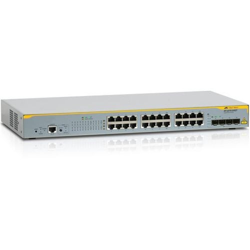 AT-X210-24GT-10 Allied Telesis 20-Ports 10/100/1000Base-T Standalone Enterprise Edge Switch with 4x SFP Combo Ports (Refurbished)