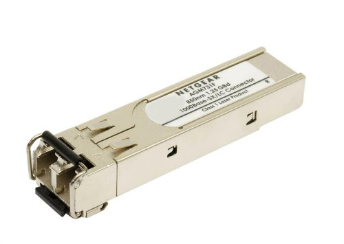 AGM731FR NetGear ProSafe 1Gbps 1000Base-SX Multi-mode Fiber 550m 850nm Duplex LC Connector SFP (mini-GBIC) Transceiver Module