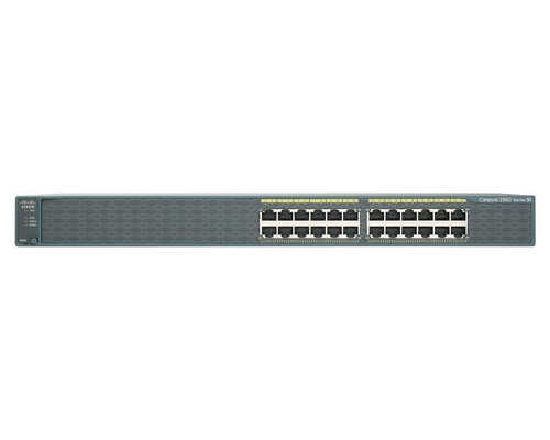 WS-C2960-24-S-12817 Cisco Ws-c2960-24-s Catalyst 2960 Series 24-Ports Switch Ope (Refurbished)