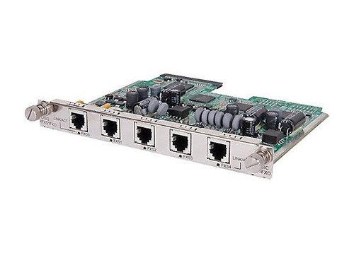 JG189A HP ISDN Terminal Adapter Plug In Module Double Smart Interface Card (DSIC) FXS/FXO / 5 Analog-Port(s) for A MSR50 40 A MSR50 40 DC A MSR50 60 A
