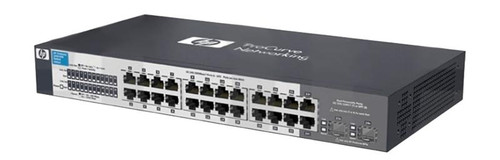 J9663A HP ProCurve V1410-24 24-Ports RJ-45 Layer-3 Unmanaged 10/100Base-TX Fast Ethernet Switch 1U High Rack-mountable (Refurbished)