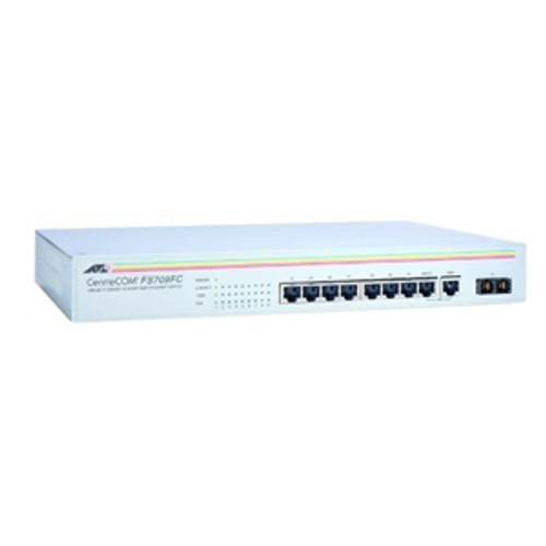ATFS709FC Allied Telesis AT-FS709FC Unmanaged Fast Ethernet Switch (Refurbished)