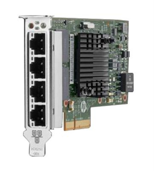 816551-001 HP 366T Quad-Ports RJ-45 1Gbps Gigabit Ethernet PCI Express 2.1 x4 Low Profile Network Adapter