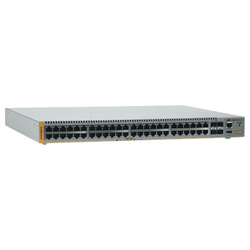AT-X510-52GTX-10 Allied Telesis 48-Ports 10/100/1000Base-T Stackable Gigabit Edge Switch with 4x SFP+ Ports (Refurbished)