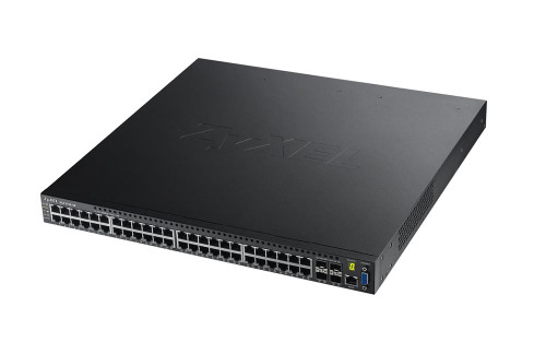 XGS3700-48-ZZ0101F Zyxel 48-Ports GbE Layer 2 PoE Switch with 10GbE Uplink (Refurbished)