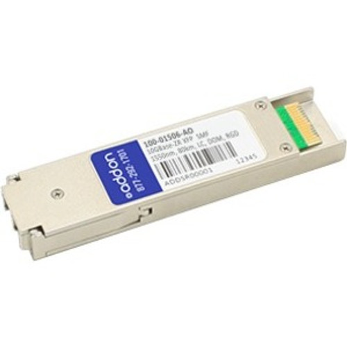 100-01506-AO AddOn 10Gbps 10GBase-ZR OC-192/STM-64 Single-mode Fiber 80km 1550nm Duplex LC Connector XFP Transceiver Module for Calix Compatible