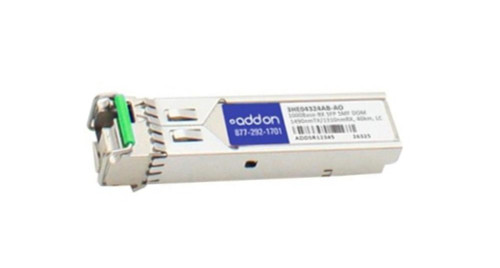 3HE04324ABAO ADDONICS 1.25Gbps 1000Base-BX-D Single-mode Fiber 40km 1490nmTX/1310nmRX LC Connector SFP Transceiver Module for Alcatel-Lucent Compatible