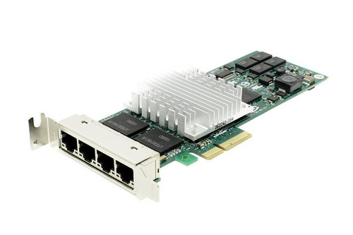 EXPI9404PTL-SUN Sun Quad-Ports RJ-45 1Gbps 10Base-T/100Base-TX/1000Base-T Gigabit Ethernet PCI Express x4 Low Profile Server Network Adapter for Intel Compatible