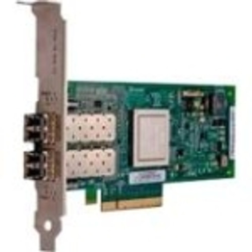 406-BBEL Dell Qle2562 Dual-Ports 8Gbps Fibre Channel PCI Express 2.0 x8 Low Profile Host Bus Network Adapter