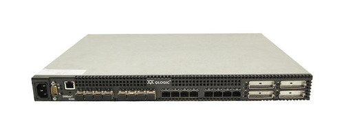 31087-07 QLogic SANbox 5200 Fiber Channel Stackable Switch with 16 2/1Gb Ports / 4 10GB Stacking Ports and Power Supply (Refurbished)