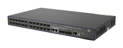 JG303B#ABA HP 3600-24-SFP V2 EI 24-Ports Layer 3 Switch with 4x Gigabit Ethernet Expansion Slot and 2x Gigabit Ethernet Network Ports (Refurbished)