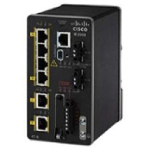 IE-2000-4T-G-L Cisco Ethernet Switch Manageable Twisted Pair 2 Layer Supported Desktop, Rail-mountable (Refurbished)