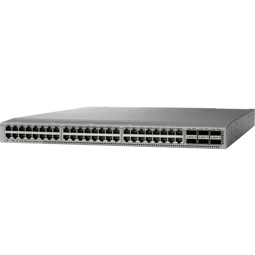 N9K-C93108-EX-B24C Cisco Nexus 93108TC-EX 48-Ports RJ-45 10GBase-T Manageable Layer3 Rack-mountable 1U Modular Switch with 6x QSFP+ Slots (Refurbished)