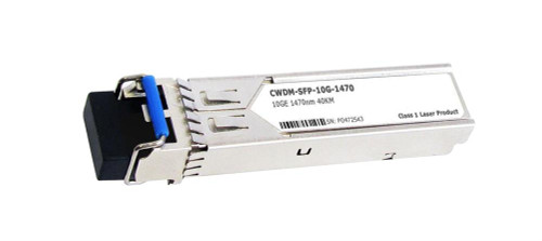 CWDM-SFP10G-1470 Cisco 10Gbps 10GBase-CWDM Single-mode Fiber 40km 1470nm Duplex LC Connector SFP+ Transceiver Module
