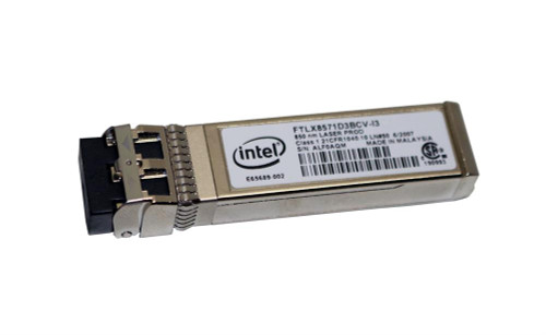 FTLX8571D3BCV-I3 Intel 10Gbps 1000Base-SX Multi-mode Fiber 300m 850nm LC Connector SFP+ Transceiver Module