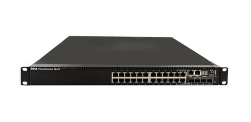 7024P Dell Powerconnect 469-4255 24-Ports PoE+ 1GB Gigabit Ethernet Switch (Refurbished)