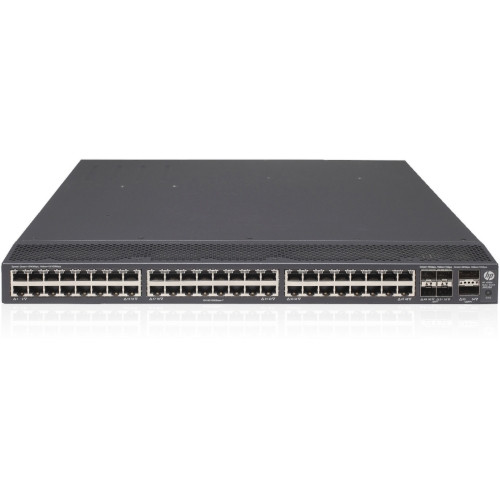 JH038A HP 5900AF-48G-4XG-2QSFP+ 48-Ports QSFP+ 10/100/1000Base-T PoE Manageable Layer 3 Rack-Mountable 1U Gigabit Ethernet Switch (Refurbished)