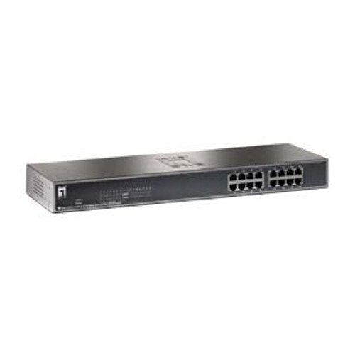 FSW-1670TX LevelOne WebSmart 16 Port Ethernet Switch with PoE 16 x 10/100Base-TX (Refurbished)