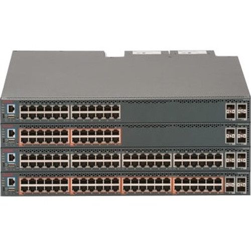 AL5900C1F-E6 Avaya 24-Ports SFP+ Routing Gigabit Ethernet Switch 5928GTS Layer 3 Rack-Mountable (Refurbished)