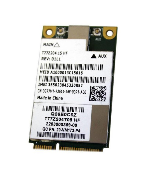 00269Y Dell Cellular WWAN Mini PCI Express Wireless Card