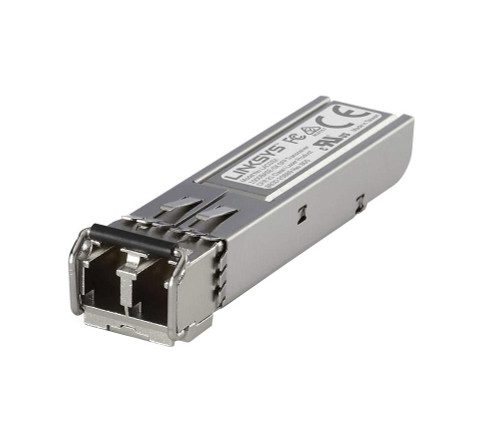 LACGSX Linksys 1Gbps 1000Base-SX Multi-Mode Fiber 500m 850nm Duplex LC Connector SFP Transceiver Module