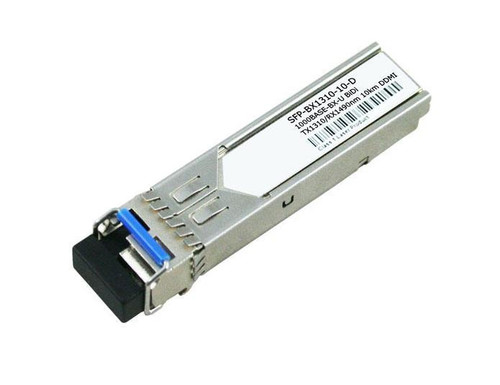 SFP-BX1310-10 Zyxel 1Gbps 1000Base-BX-U Bi-Directional 10km Single-Mode Fiber 1310nm/1490nm SFP Transceiver Module