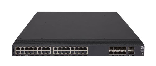 JG895A HP 5700-48G-4XG-2QSFP+ 48-Ports RJ-45 10/100/1000Base-T PoE Manageable Layer 3 Rack-mountable 1U with Gigabit SFP+ Switch (Refurbished)