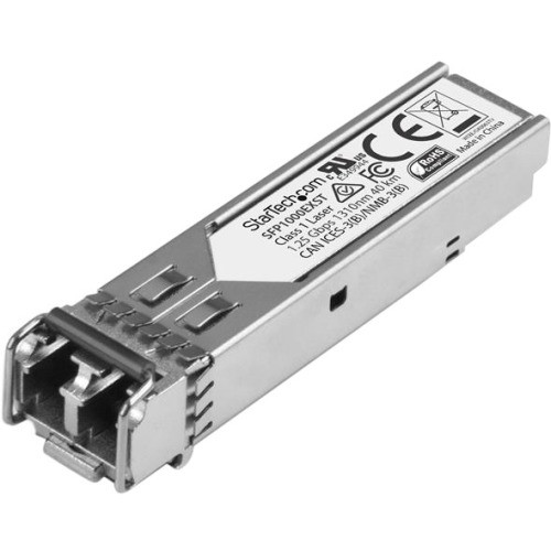 SFP1000EXST StarTech 1Gbps 1000Base-EX Single-mode Fiber 40km 1310nm LC Connector SFP Transceiver Module