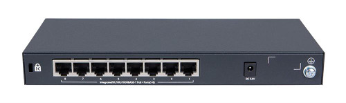 JH330A HP OfficeConnect 1420 8G PoE+ (64W) Switch 8 Ports 10/100/1000Base-TX 8 x Network Twisted Pair Gigabit Ethernet 2 Layer Supported Rack-mountable