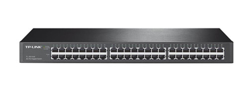 TL-SG1048 V5.0 TP-Link 48-Port Gigabit Rackmount Switch - 48 Ports - Gigabit Ethernet - 100/1000Base-T - 2 Layer Supported - Power Supply - 32.30 W Power
