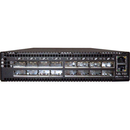 MSN2100-BB2FC Mellanox Spectrum Based 40Gbps 1u Open Ethernet Switch W/ Cumulus Linux 16 Qsfp28ports (Refurbished)