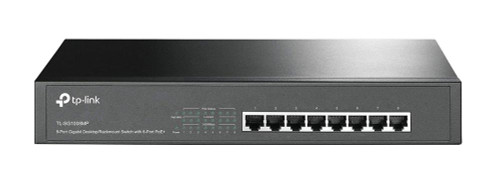 TL-SG1008MP TP-Link 8-Port Gigabit Desktop/Rackmount Switch with 8-Port PoE+ - 8 Ports - 2 Layer Supported - Twisted Pair - Rack-mountable, Desktop - 2 Year