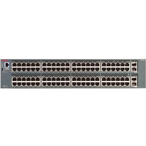 AL5900E5F-E6 Avaya ERS 59100GTS Ethernet Switch - 100 Ports - Manageable - 3 Layer Supported - Modular - Optical Fiber, Twisted Pair -  (Refurbished)