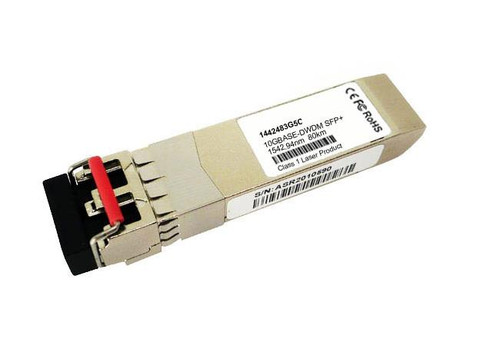 1442483G5C Adtran 10Gbps 10GBase-DWDM Single-mode Fiber 80km 1542.94nm LC Connector SFP+ Transceiver Module