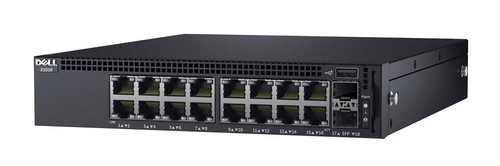 DN_X1018_1.1 Dell X1018 Ethernet Switch - 16 Ports - Manageable - Gigabit Ethernet - 10/100/1000Base-TX, 1000Base-X - 2 Layer Supported - 2 SFP Slots - Power