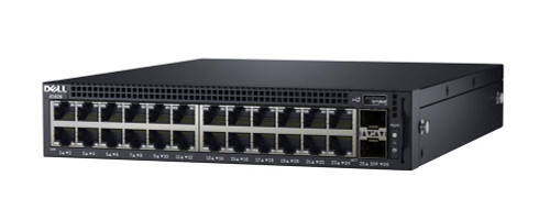 DN_X1026P_1.1 Dell X1026P Ethernet Switch - 24 Ports - Manageable - Gigabit Ethernet - 10/100/1000Base-TX, 1000Base-X - 2 Layer Supported - 2 SFP Slots - Power