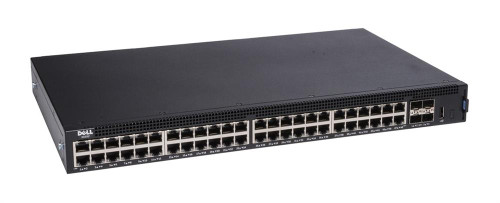 DN_X1052P_1.1 Dell X1052P Ethernet Switch - 48 Ports - Manageable - Gigabit Ethernet - 10/100/1000Base-TX - 2 Layer Supported - Twisted Pair - 1U High -