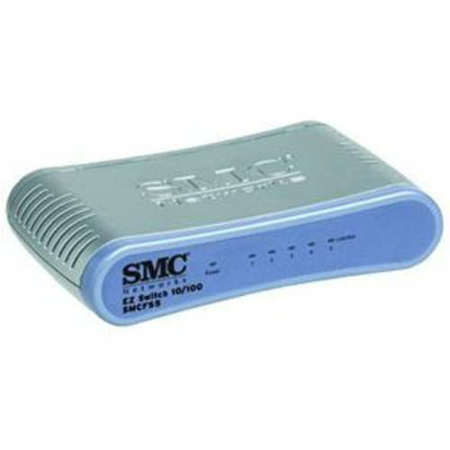 SMC-FS5 EU LG-Ericsson EZ Switch SMCFS5 Standalone Ethernet Switch - 5 Ports - Fast Ethernet - 10/100Base-TX - 2 Layer Supported - Twisted  (Refurbished)