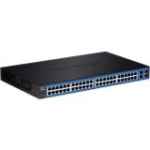 TL2-G448 TRENDnet 48-Ports Gigabit Managed Layer 2 Switch with 4 Shared SFP Slots (Refurbished)