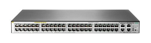 JL173A#ABB HP Officeconnect 1850 48G 4XGT 48-Ports RJ-45 10/100/1000Base-T PoE+ Manageable Layer 2 Rack-Mountable with combo 10 Gigabit SFP+ Switch