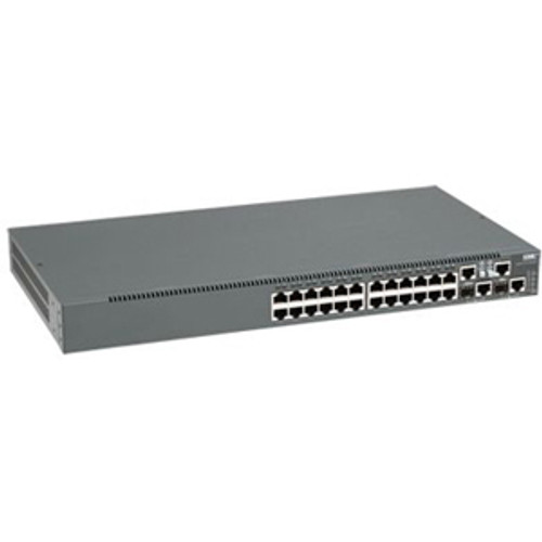 SMC6224M INT LG-Ericsson TigerStack SMC6224M INT Stackable 24-port 10/100 Managed Ethernet Switch - 24 x 10/100Base-TX, 2  (Refurbished) SMC6224M