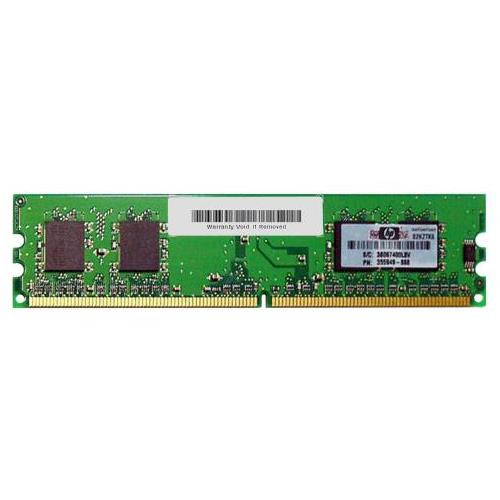 355949-888 HP 256MB PC2-4200 DDR2-533MHz non-ECC Unbuffered CL4 240-Pin DIMM Memory Module