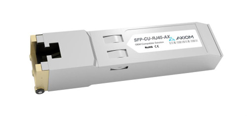 SFP-CU-RJ45-AX Axiom 1Gbps 1000Base-T SFP Transceiver Module for Cisco SFP-CU-RJ-45