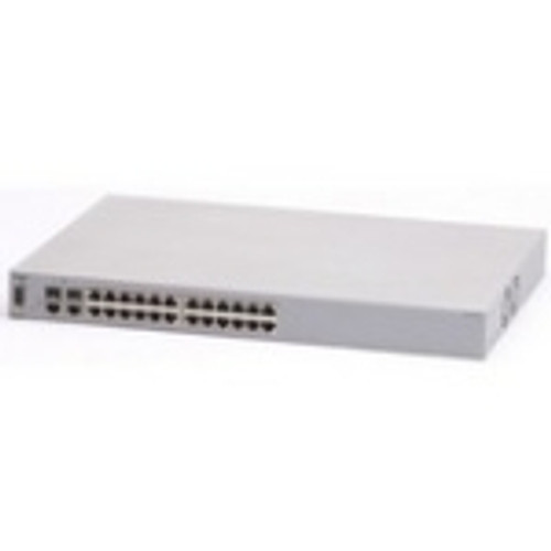 NT5S01ACE5 Nortel BES110-24T Ethernet Switch 2 x SFP (mini-GBIC) 24 x 10/100Base-TX, 2 x 10/100/1000Base-T (Refurbished)