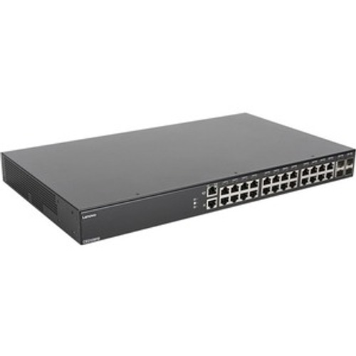 7Z340012WW Lenovo CE0128PB Layer 3 Switch - 24 Ports - Manageable - 10 Gigabit Ethernet - 10/100/1000Base-T - 3 Layer Supported - Modular - Twisted Pair,